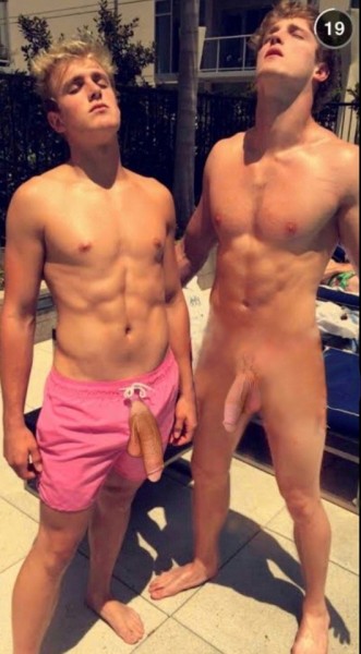 Paul naked logan Logan Paul