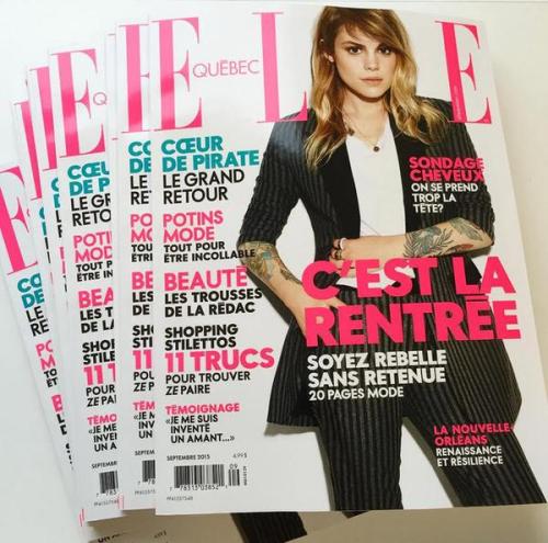 September Edition of Elle Quebec