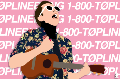 jacxob: 1-800-TØPLINEBLING (First Vector Project) @vssl @twenyonepilots @dunplease @cliquefo