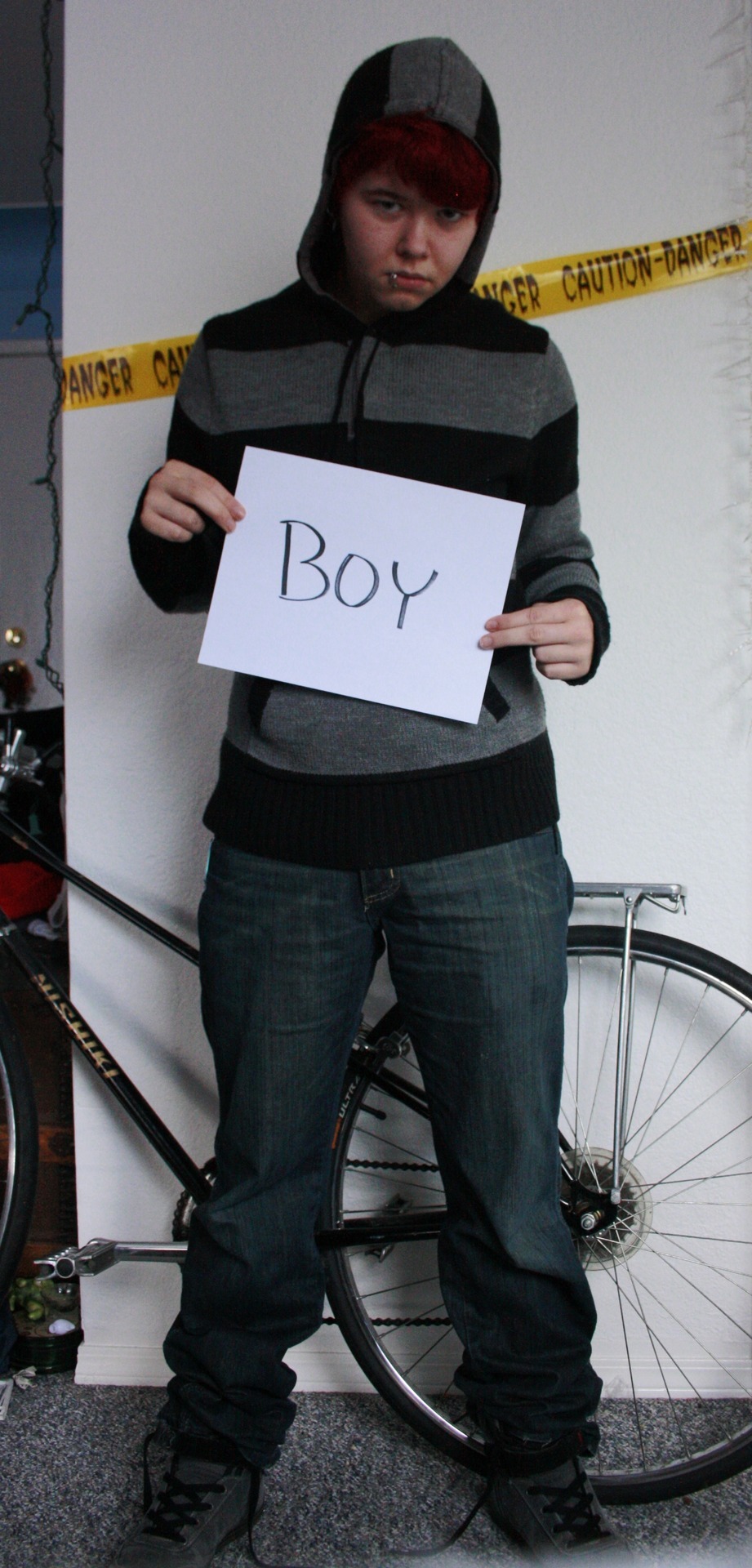 abitknoxie:  Pardon my bad representation of the more feminine side of the dressing