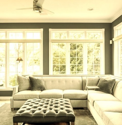 New York Transitional Family Room