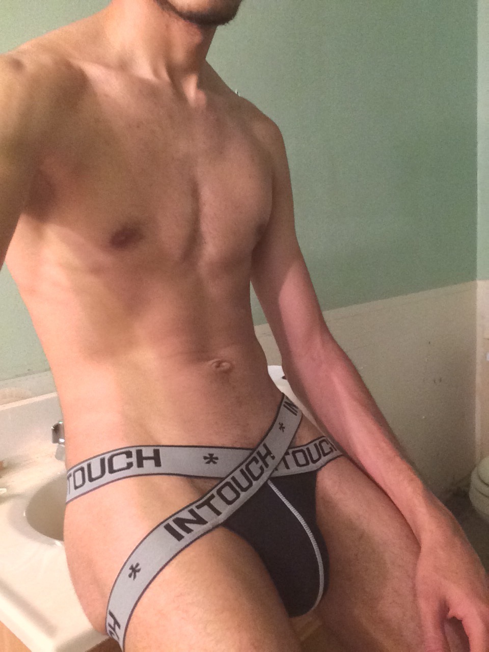 666-universe:Today I have the jockstrap on. If you see me in public don’t be afraid