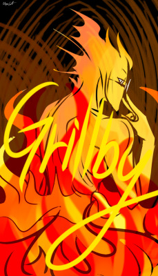 mooncatyao:  [Undertale] Grillby