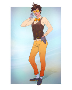 moekaccino:Tracer, lookin’ dapper