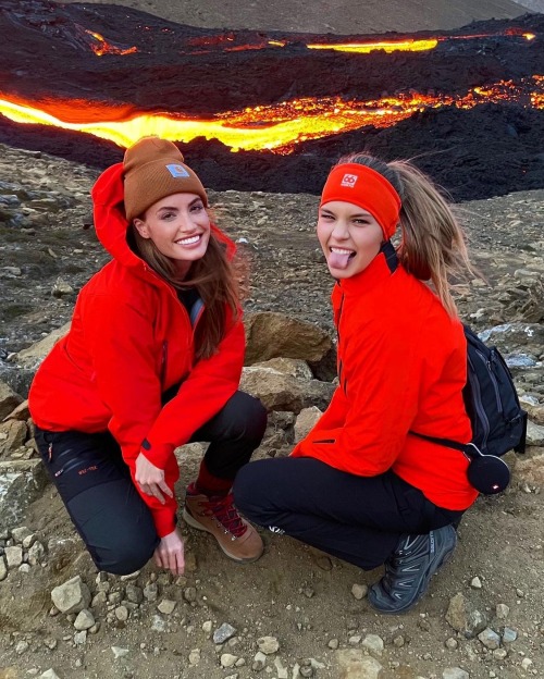 Josephine Skriver & Haley Kalil via Haley’s Instagram. (June 15, 2021)
