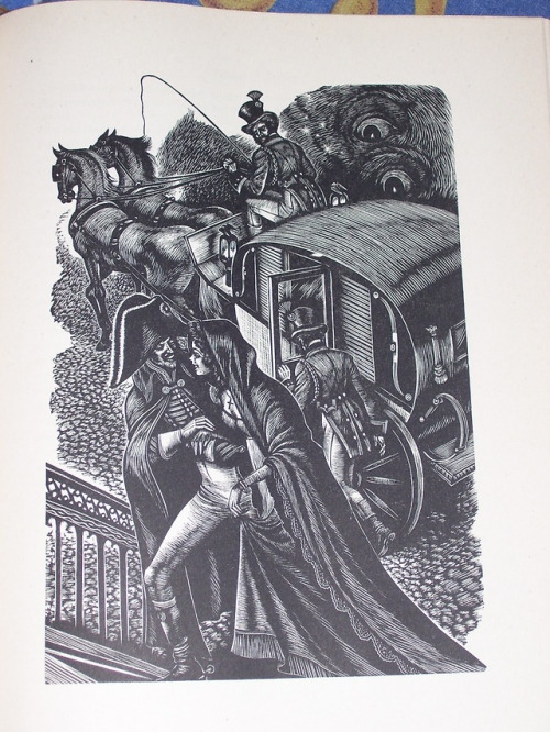 Jane Eyre woodcut illustrations by Fritz Eichenberg, part 2 