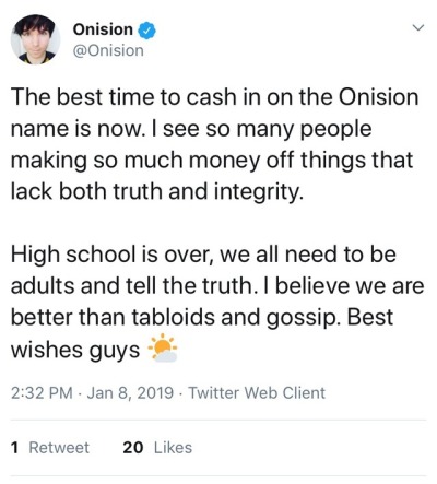 How much money does onision make