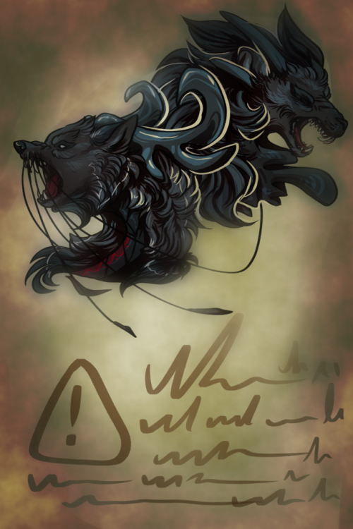 You have found a waterlogged note. The illustration and words are smeared, but you can still make th