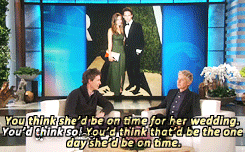 sirredmayne:Eddie Redmayne’s Wife Was Late to Their Wedding