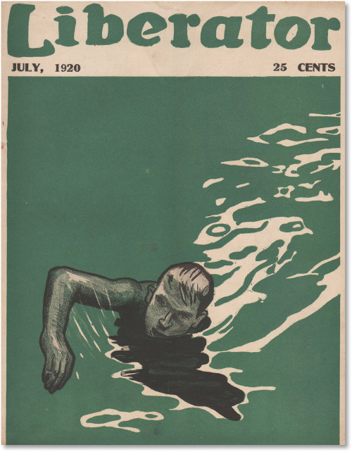 Part of a large (nearly 30 issues), recently acquired group of THE LIBERATOR, edited by Max Eastman, and one of the most visually-compelling radical periodicals of the early 20th century.