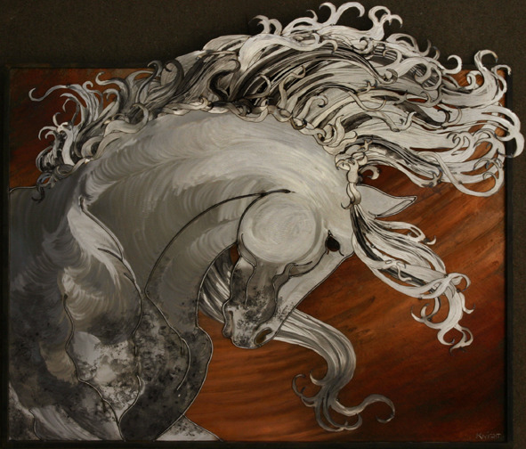 lohrien:  Metal Art by Laura Knight