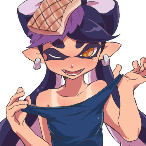 2dlewd:  Squid Sisters by artist ほんちゃ (@honcha1555)   