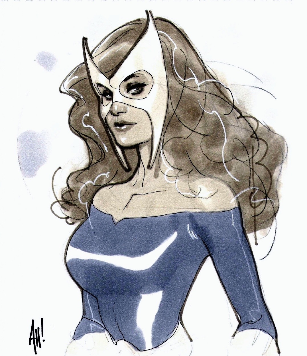 ungoliantschilde:  Marvelous Mutant Ladies, by Adam Hughes.