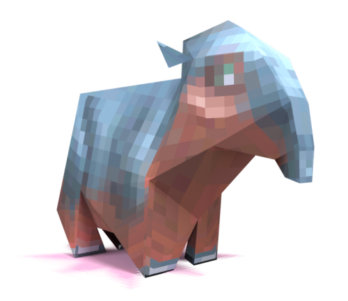 lowpolyanimals:  Tapir from Ice Age: The Meltdown