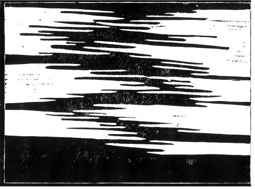 filgris:Linogravure 24X18Projet d’Expression Plastique - Le ciel - chronologie de sentiments.Abonne 