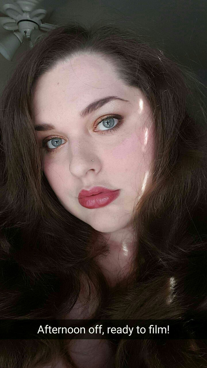 heftyhally:  I have some new stockings to film in and customs to doooo!
