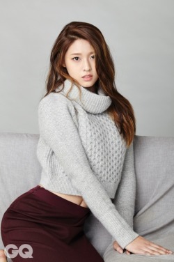 kmagazinelovers:AOA Seol Hyun - GQ Magazine February Issue ‘15