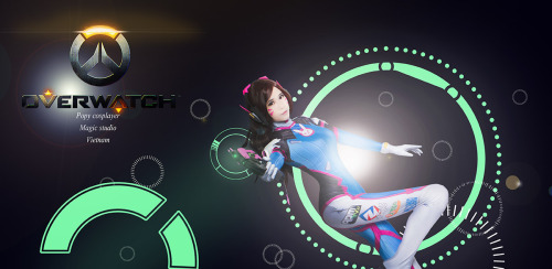 Game - OverwatchD.Va by PoPyPhoto : Magic studio - Vietnam