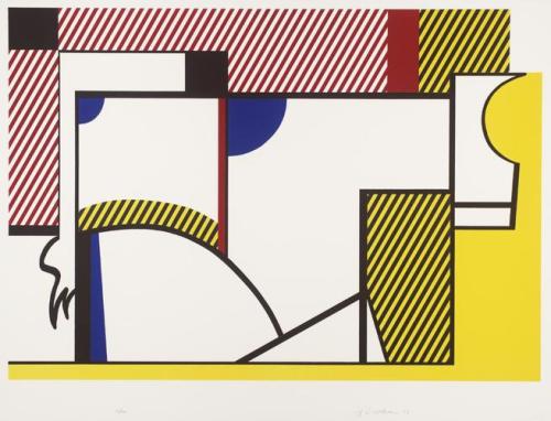 Bull IV, Roy Lichtenstein, 1973, Tatedate inscribed Presented by Klaus Anschel in memory of his wife