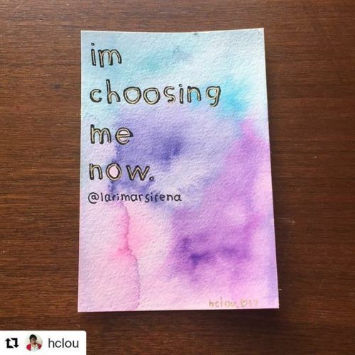 #Repost @hclou (@get_repost)・・・im choosing me now. @larimarsirena #hclouart #woc #qwoc #poc #qpoc #q