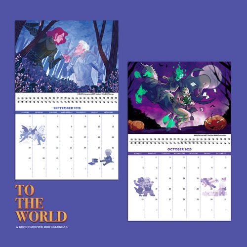 gingerhaole: goodomonths: goodomonths: goodomonths: To The World: A Good Omonths 2020 Calendar We&rs