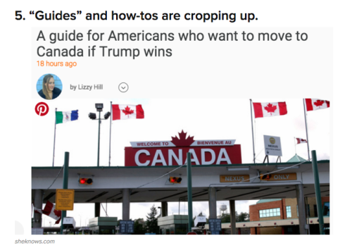 buzzfeed: buzzfeedcanada: My fellow Canadians: Brace yourselves.  Americans are coming. Here&rs