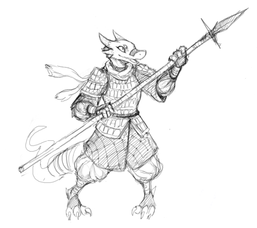 guoh-art:  drew some silly armored peeps in pixiv