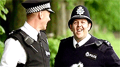 theworldofcinema:  Outtakes/Bloopers from Hot Fuzz 