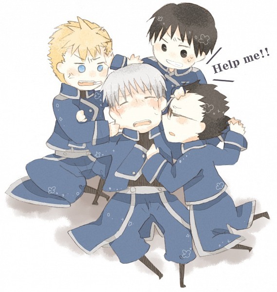 they-call-me-half-pint:  All The King’s Men - Roy Mustang and his sub-ordinates 