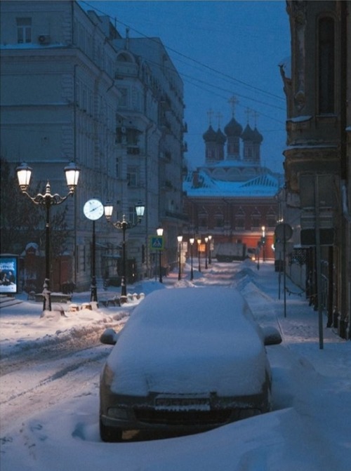 krasna-devica: Snowy winter in Moscowby Andrey Belavin