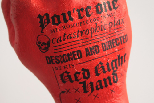 visualgraphc:  Red Right Hand by Adam Hill
