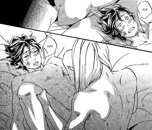 Edi's reading yaoi