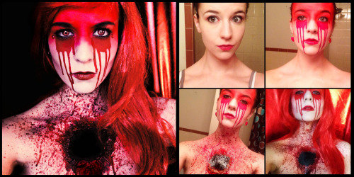 chaoticbanter: stephanieandstuff: Colors of My Mind makeup processes by Stephanie Fernandez www.step