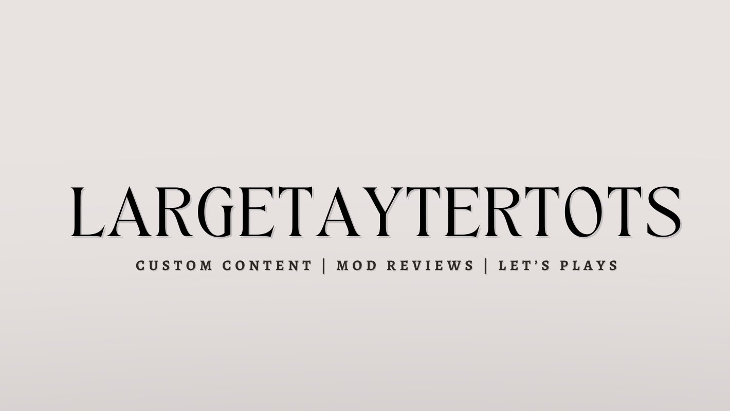 Aesthetic font default replacement for the sims 4 by largetaytertots