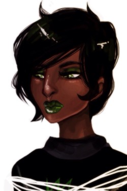 probablywillstopbelieving:  Here’s humanstuck!kanaya because why the fuck not 