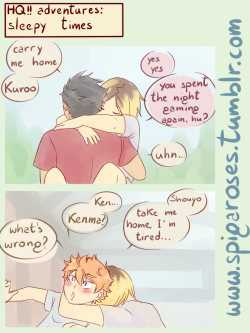 spigaroses:   bonus: Tsukki…..and the unwanted sad joke extra: Seguir leyendo