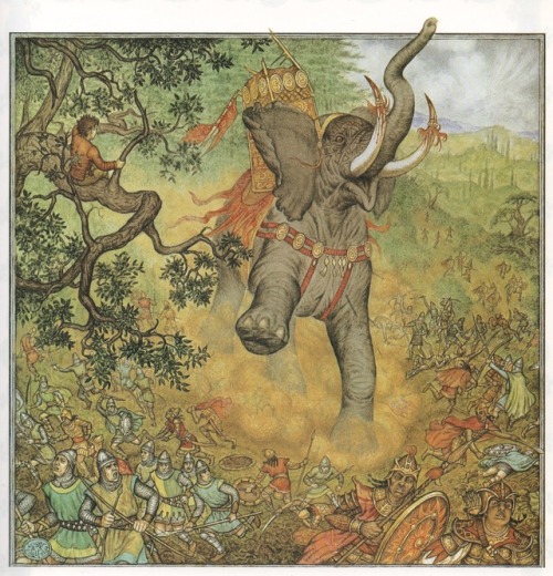 L’Oliphant / The Oliphaunt by Inger Edelfeldt.