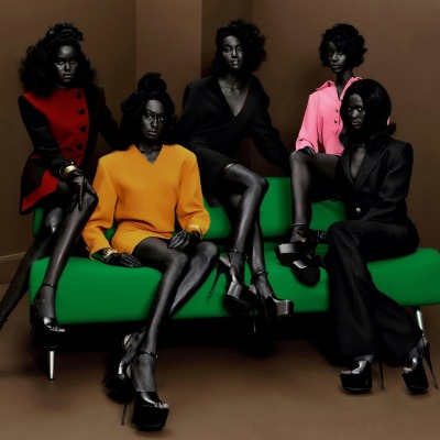 distantvoices:Abény Nhial, Adut Akech, Akon Changkou, Amar Akway, Anok Yai, Janet Jumbo, Majesty Amare, Maty Fall, and Nyagua Ruea by Rafael Pavarotti for Vogue UK February 2022. Styled/Edited by Edward Enninful. Hair by Virginie Moreira. Makeup by Ammy