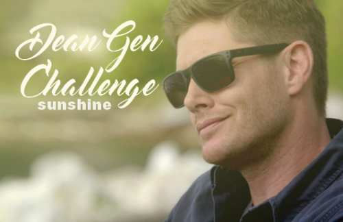 Time for Round 13 of Dean Gen Challenge! This time the theme is SUNSHINEHow it worksOn the first day