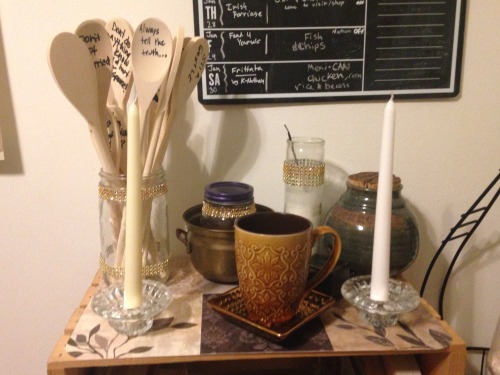 mrs-k-cottage-witch: Imbolc Altars and decorations! The earth will soon begin warming, the seasons w