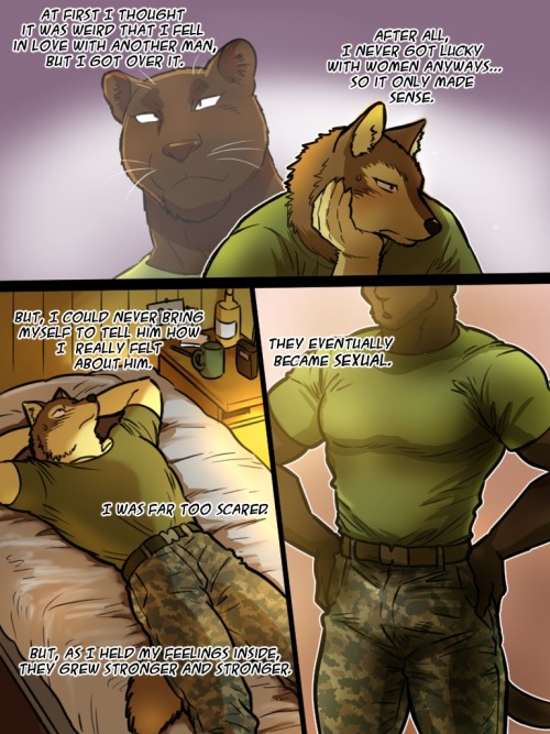 XXX gay-furry-comics:  “Brothers in Arms” photo