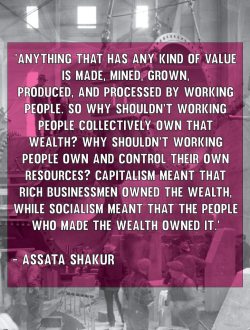 dailyanarchist:  Assata Shakur sums up socialism