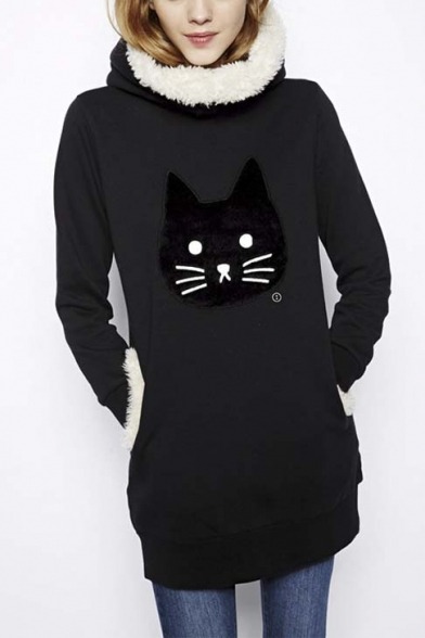 uniquetigerface: I want these cute cat hoodies &amp; sweatshirts! 001  // 002