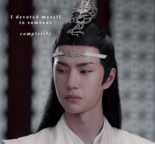 valarinde:


—


Qiu Miaojin, 
Last Words from Montmartrefavourite moments from the untamed, ep 23: eye contactfor @rabbitcrimes #mdzs