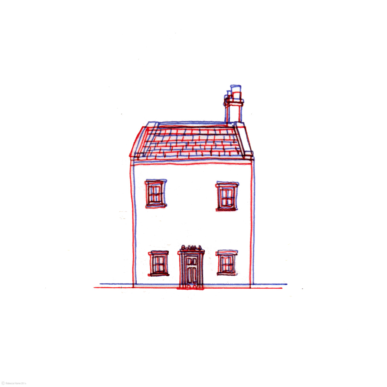 draw-a-city:  320. 3D House