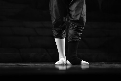 Black and white ballet