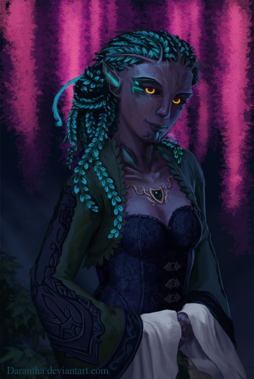 “Necromancer, adventurer, commander, jeweller… chef.”My sylvari from Guild Wars 2