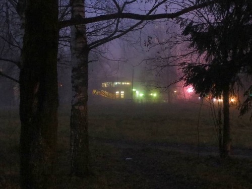 krasna-devica:“Fog descends on the deserted city“