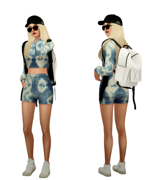 TS4 Backpack Lookbook Skin / Face / Hair / Eyebrows / Eyes / NosemaskClothing - Top Attakai Jacket