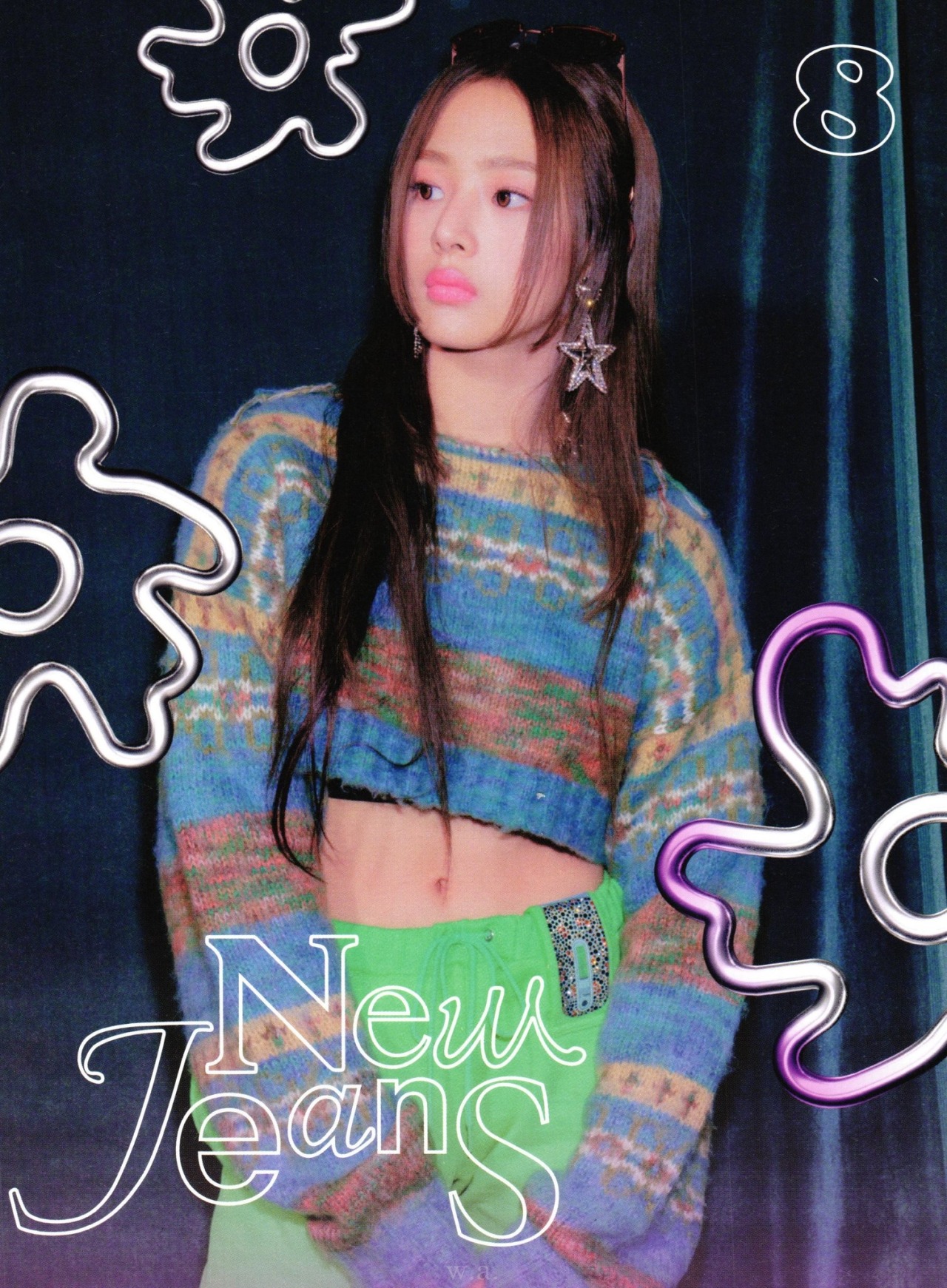 NewJeans — MINJI - 'OMG' Album Scans Minji Message Card Ver....